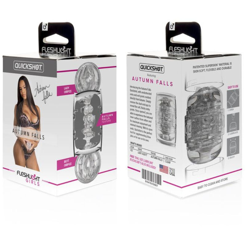 Comprar Fleshlight Quickshot Doble Autumn Falls – Juguete Innovador Para Estimulación Sensacional-Noxtic