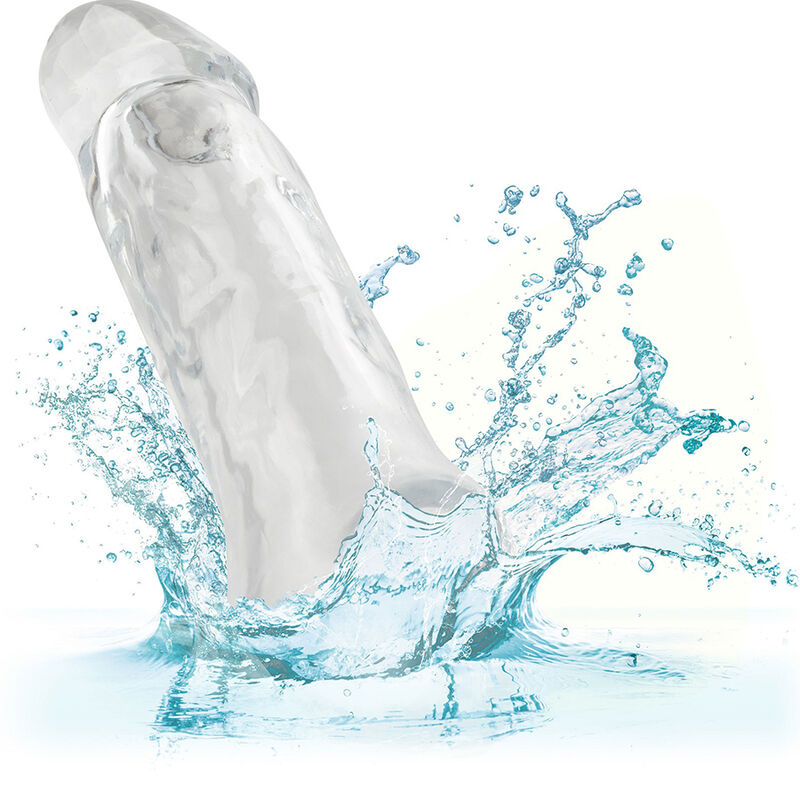 Comprar CALEXOTICS Performance Maxx Extensión Clara 6.5 – Aumento De Tamaño Con Diseño Transparente-Noxtic