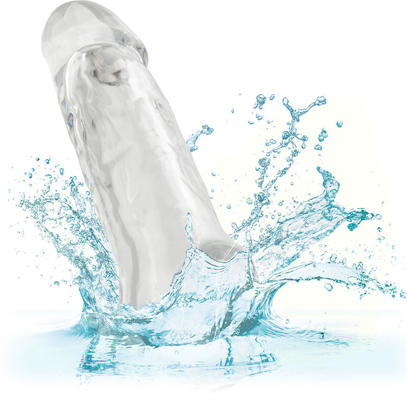 Comprar CALEXOTICS Performance Maxx Extensión Clara 7.5 – Aumento De Tamaño Con Diseño Transparente-Noxtic
