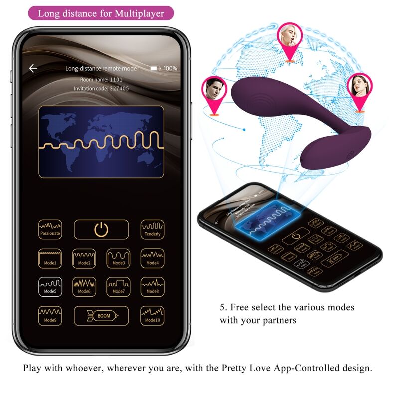 Comprar Pretty Love Baird G Spot – Vibrador Recargable Con 12 Modos De Vibración-Noxtic