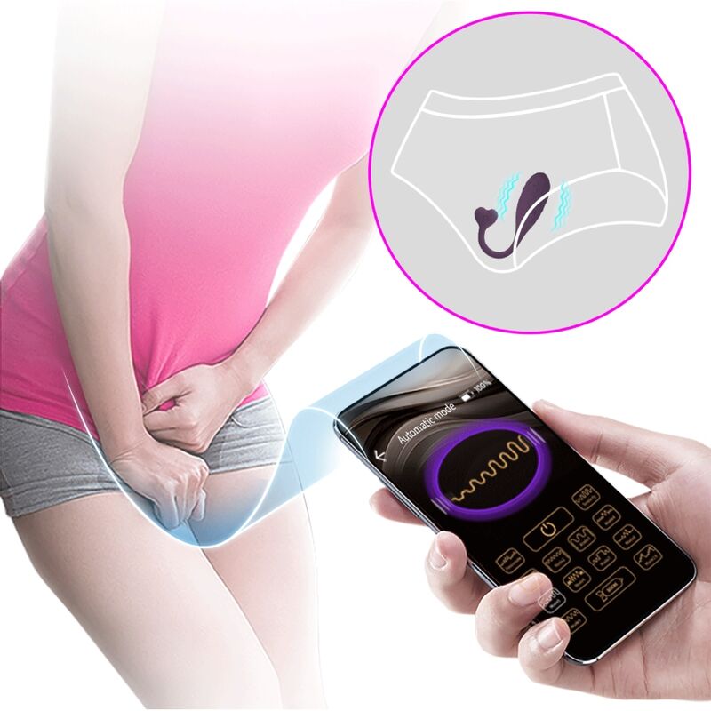 Comprar Pretty Love Huevo Vibrador Lila – Control Desde App Para Placer Discreto-Noxtic