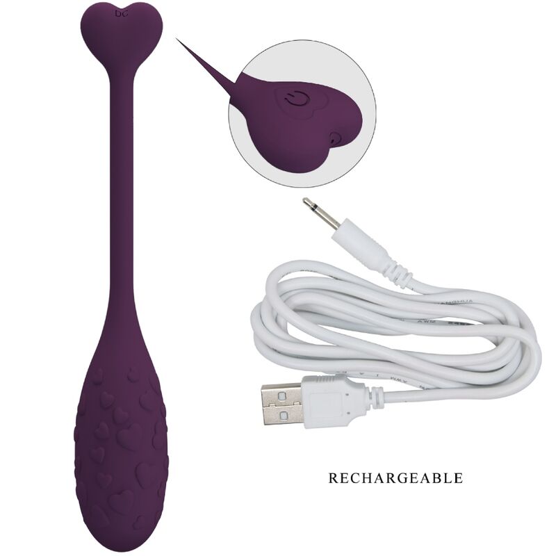 Comprar Pretty Love Huevo Vibrador Lila – Control Desde App Para Placer Discreto-Noxtic
