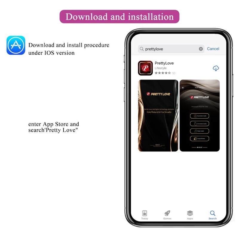 Comprar Pretty Love Huevo Vibrador Lila – Control Desde App Para Placer Discreto-Noxtic