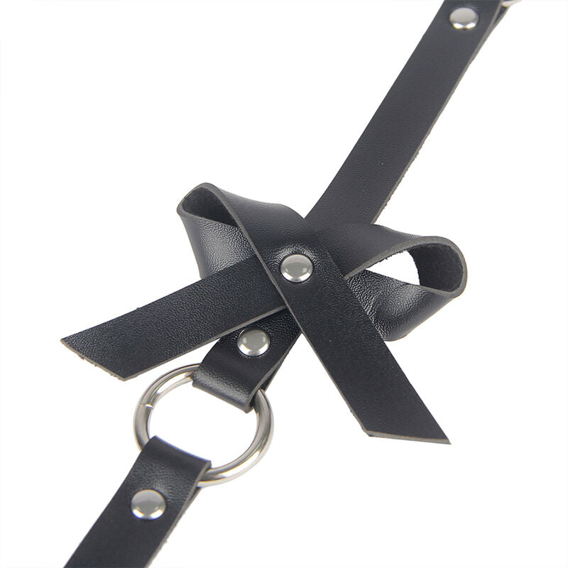 Comprar SUBBLIME Arnés De Pierna Cadena Cuero Negro Talla Única – Accesorio Elegante Para Placer Con Estilo-Noxtic