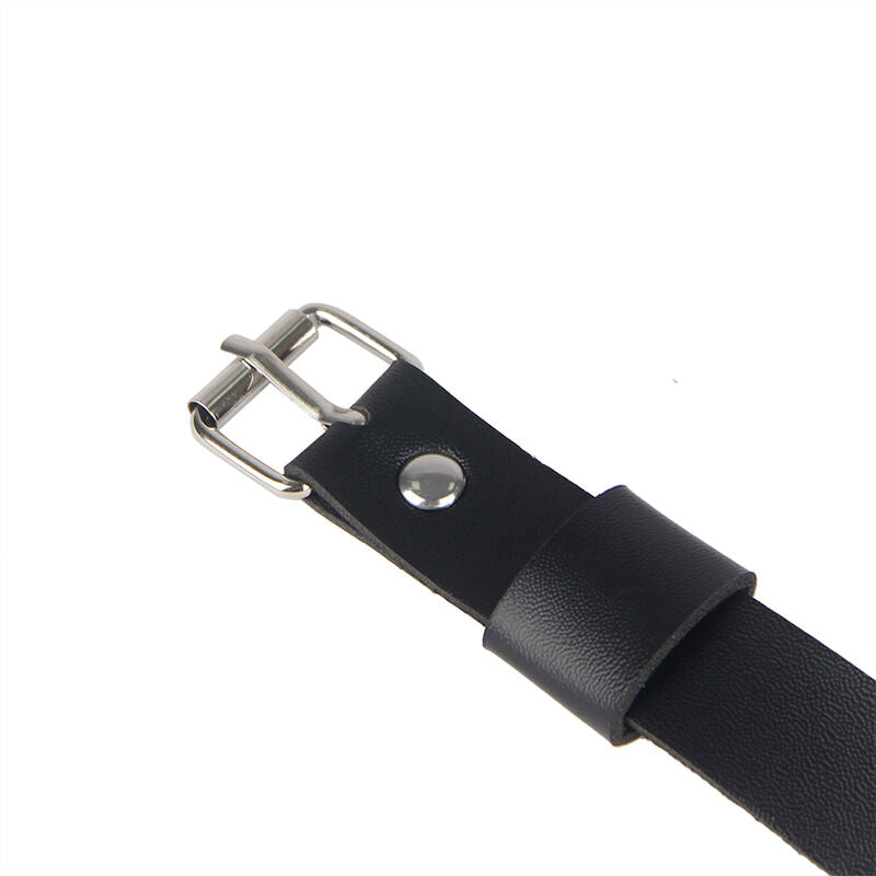 Comprar SUBBLIME Arnés De Pierna Cadena Cuero Negro Talla Única – Accesorio Elegante Para Placer Con Estilo-Noxtic