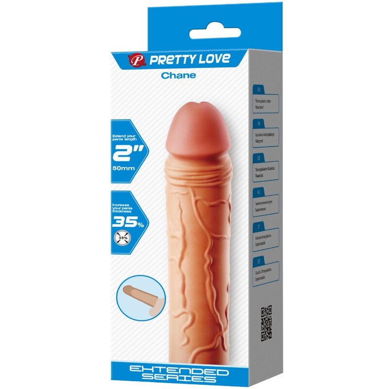 Comprar PRETTY LOVE Chane Funda Extensora Natural – Aumento De Longitud Para Mayor Placer-Noxtic