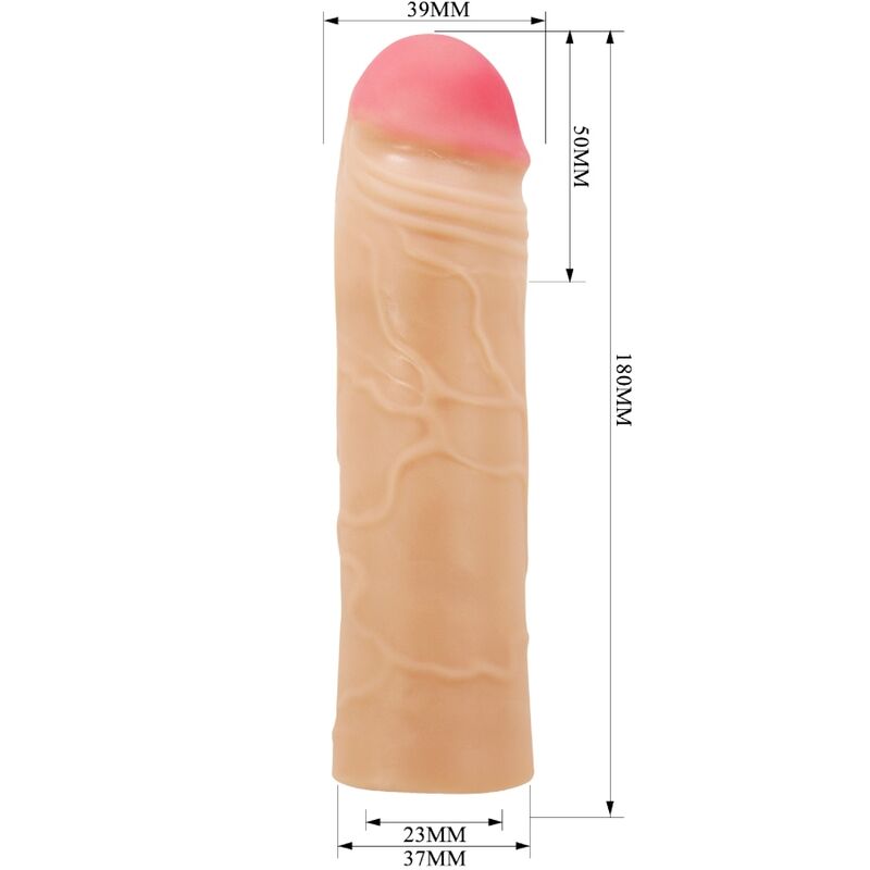 Comprar PRETTY LOVE Chane Funda Extensora Natural – Aumento De Longitud Para Mayor Placer-Noxtic