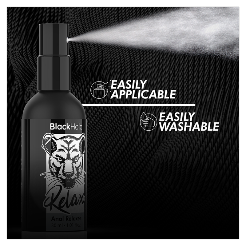Comprar BLACK HOLE Spray Relajante Anal 30 Ml – Fórmula Innovadora Para Comodidad Durante La Exploración-Noxtic