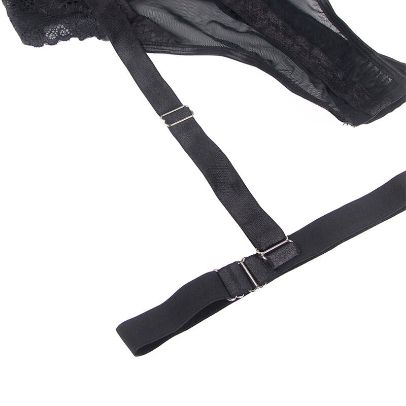 Comprar SUBBLIME Teddy Con Ligüero Negro S/M – Diseño Elegante Para Comodidad Ideal-Noxtic