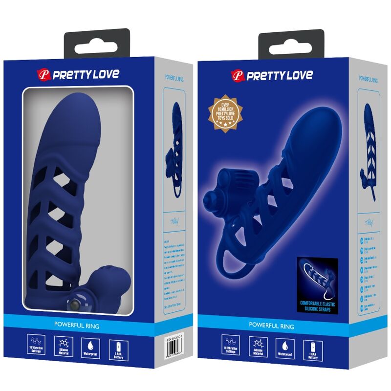 Comprar Pretty Love Altaf Anillo Vibrador – Diseño Ergonómico Con Funda De Silicona Para Placer Intenso-Noxtic