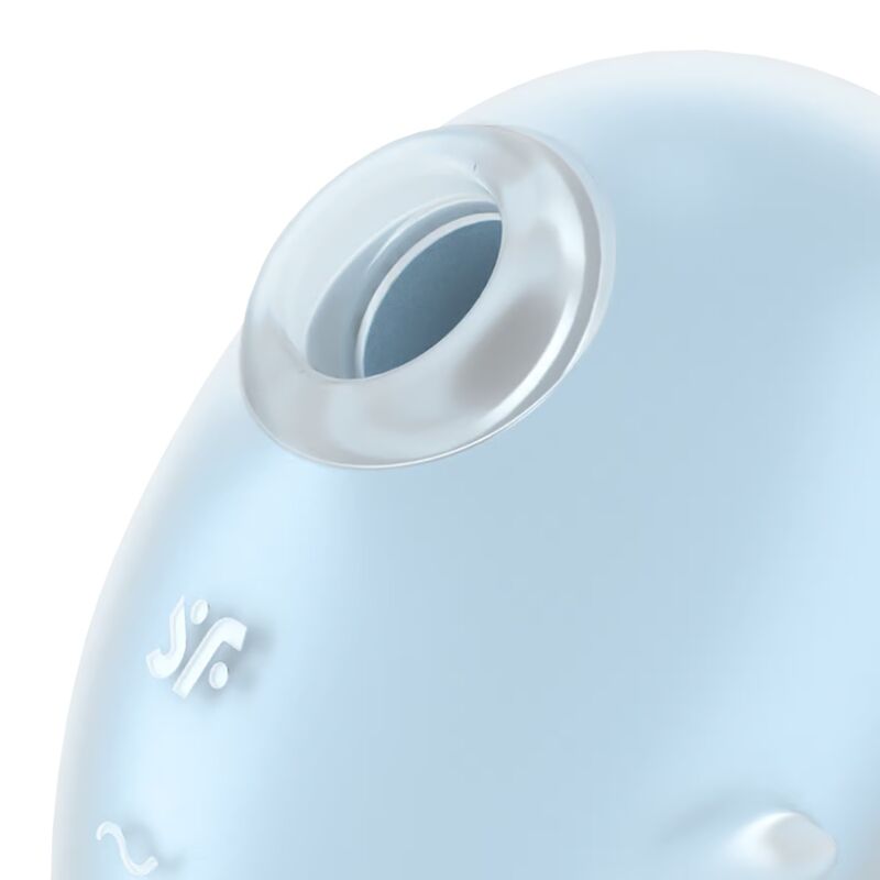 Comprar Satisfyer Cutie Ghost Vibrador Lay-On Azul Claro – Estimulador Recargable Con Diseño Compacto Y Función De Ondas De Presión-Noxtic