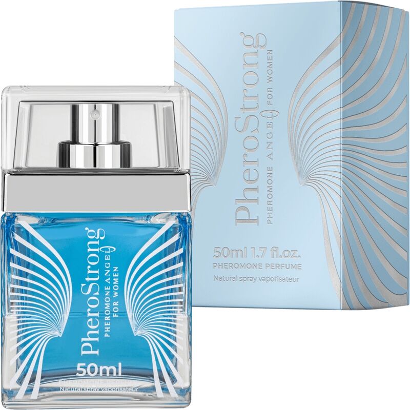 Comprar PHEROSTRONG Perfume Con Feromonas Angel Para Mujer 50 Ml – Fragancia Cautivadora Que Eleva Tu Bienestar Sensual-Noxtic