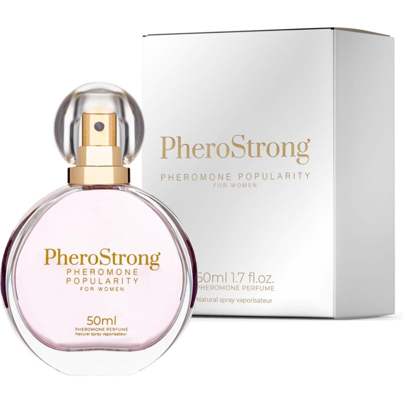 Comprar PHEROSTRONG Perfume Con Feromonas Popularity Para Mujer 50 ML – Fragancia Atractiva Que Despierta Interés-Noxtic