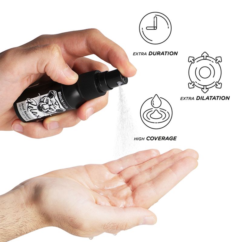 Comprar BLACK HOLE Spray Relajante Anal 30 Ml – Fórmula Innovadora Para Comodidad Durante La Exploración-Noxtic