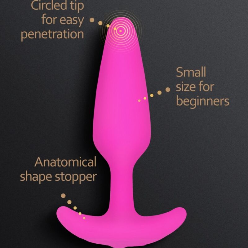 Comprar G-VIBE GPLUG Plug Anal Vibrador XS Fucsia – Diseño Compacto Para Estimulación Sensual-Noxtic