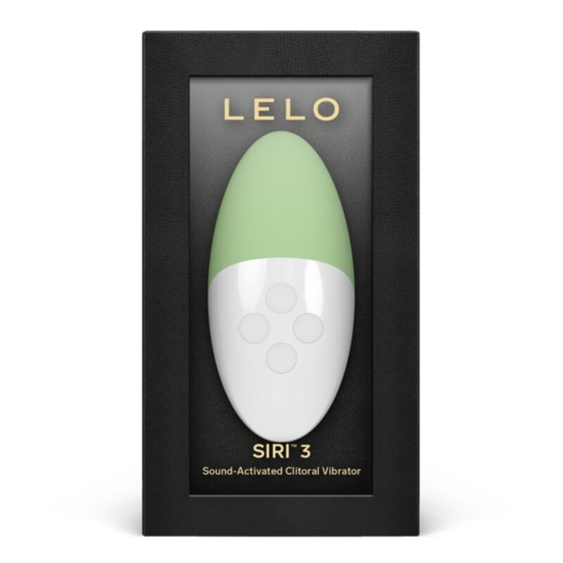 Comprar LELO Siri 3 Pistachio Cream – Masajeador Innovador Con Tecnología SoundSense Para Estimulación Personalizada-Noxtic