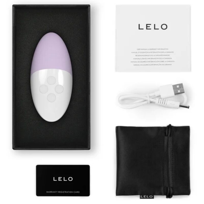 Comprar LELO Siri 3 Lavanda – Masajeador Con Estimulación Sensorial Activada Por Sonido-Noxtic