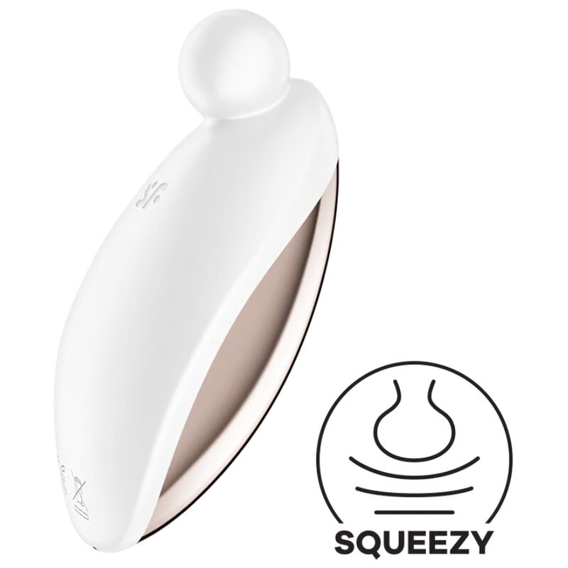 Comprar Satisfyer Spot On 2 Blanco – Vibrador Lay-On Con Diseño Elegante De Silicona Médica-Noxtic
