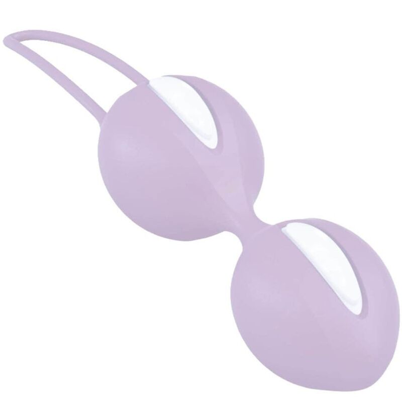 Comprar FUN FACTORY Smartballs Duo Blanco Lila – Bolas Pélvicas Para Fortalecer El Suelo Pélvico Con Diseño Elegante-Noxtic