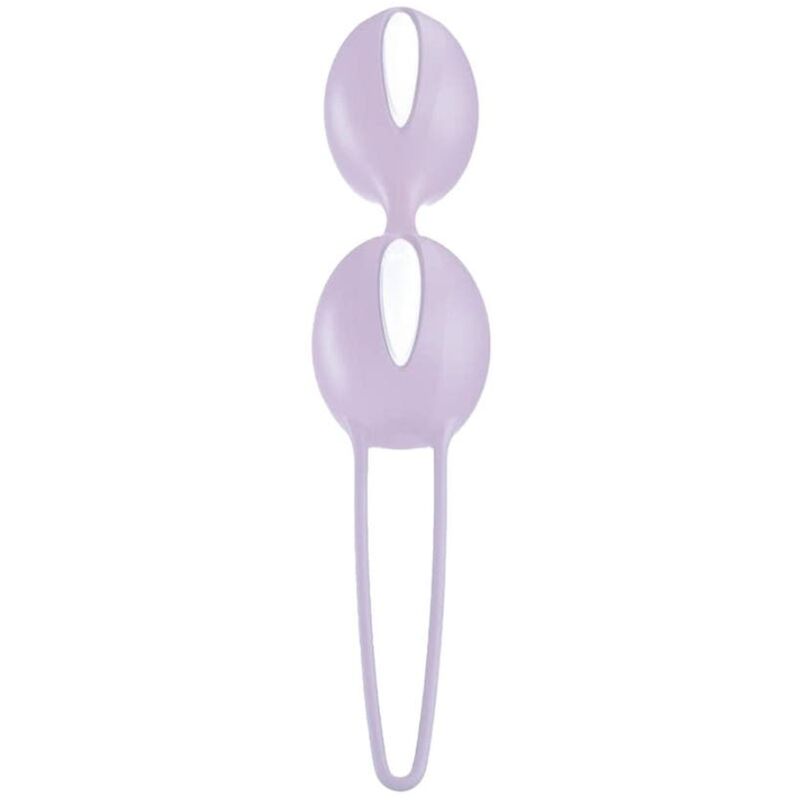 Comprar FUN FACTORY Smartballs Duo Blanco Lila – Bolas Pélvicas Para Fortalecer El Suelo Pélvico Con Diseño Elegante-Noxtic