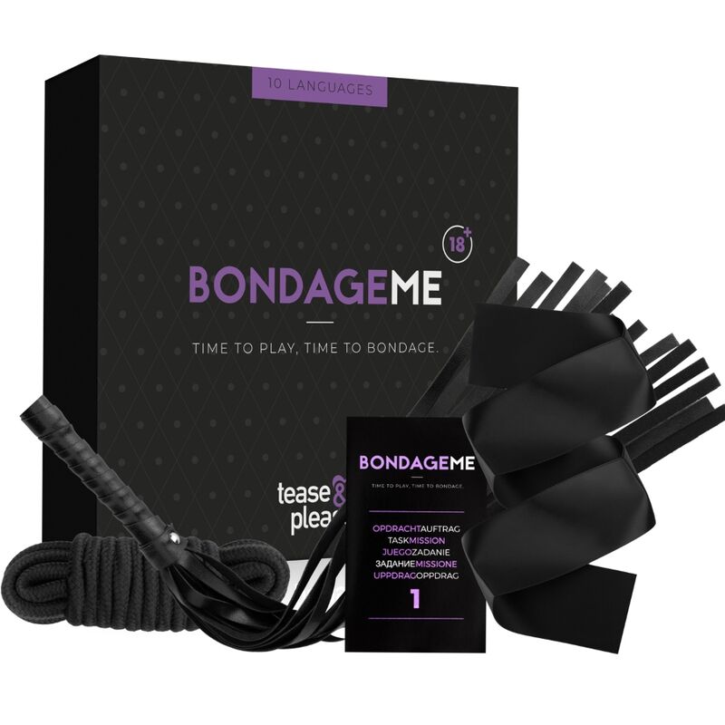 Comprar Tease & Please Bondage Me – Set De Juegos Con Diseño Elegante Para Explorar La Conexión Con Tu Pareja-Noxtic