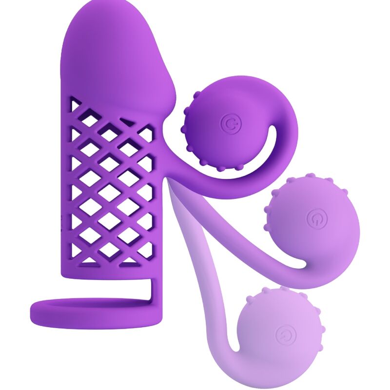 Comprar ROMANCE Harden Manga Extendida Morada – Diseño Elegante Para Placer Intenso-Noxtic