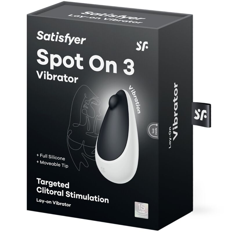 Comprar Satisfyer Spot On 3 Negro – Estimulador Compacto Con Diseño Ergonómico Para Bienestar Sensorial-Noxtic