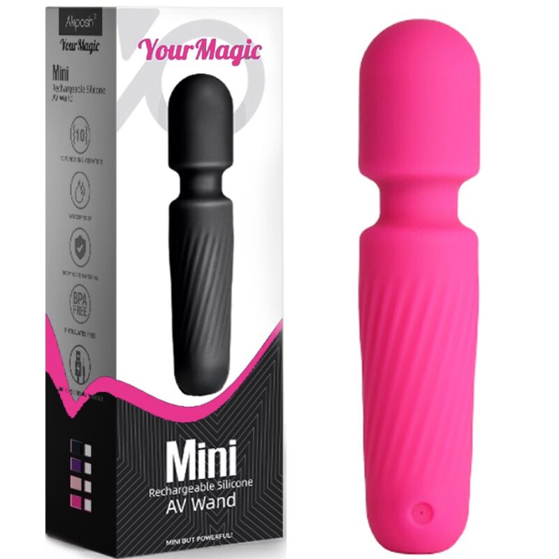 Comprar ARMONY Masajeador Y Vibrador Recargable Rosa – 10 Patrones De Vibración Para Placer Único-Noxtic