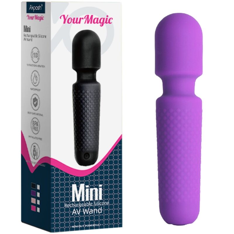 Comprar ARMONY Your Magic Masajeador – Vibrador Recargable Con 10 Modos De Vibración En Silicona Médica-Noxtic
