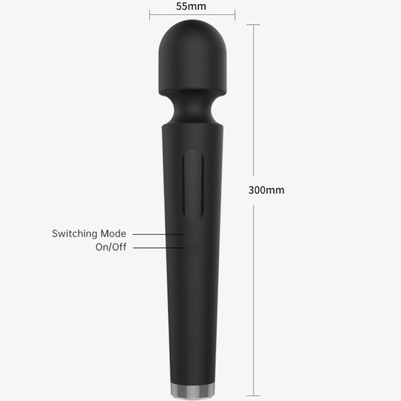 Comprar ARMONY X Power Large – Masajeador Y Vibrador Con Siete Modos De Vibración-Noxtic