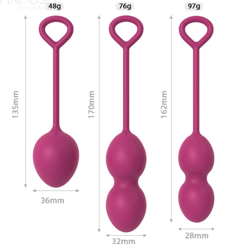Comprar Armony Anabiosis Pesas Vaginales 3 Niveles Bugambilla – Mejora Tu Bienestar Con Diseño Confiable-Noxtic