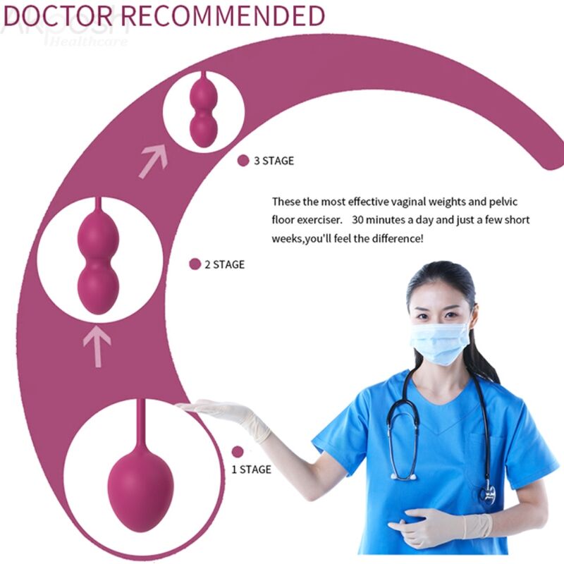 Comprar Armony Anabiosis Pesas Vaginales 3 Niveles Bugambilla – Mejora Tu Bienestar Con Diseño Confiable-Noxtic