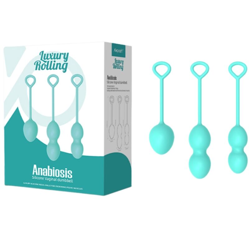 Comprar Armony Anabiosis Pesas Vaginales 3 Niveles Verde – Mejora Del Bienestar Personal Con Diseño Ergonómico-Noxtic