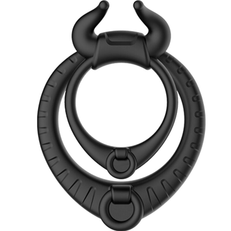 Comprar ARMONY Bull's Pasión Anillo Negro – Diseño Ergonómico Con Silicona Médica Para Máxima Comodidad-Noxtic