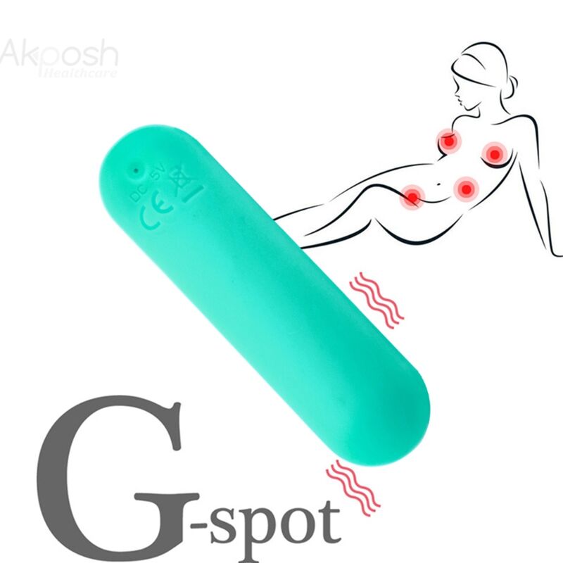 Comprar ARMONY Splash Joie Bala Vibradora Verde – Control Remoto Con 10 Modos De Vibración-Noxtic