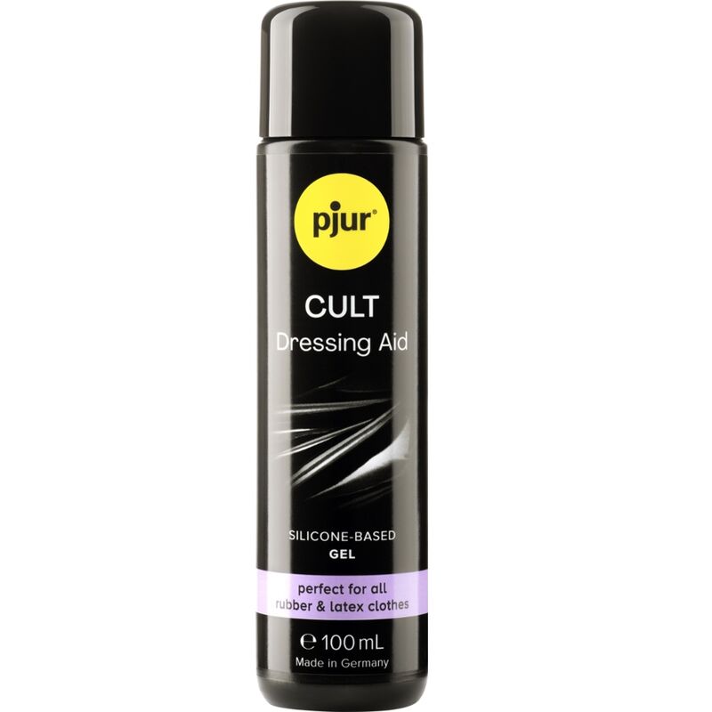 Comprar PJUR Cult Para Látex 100 ML – Fórmula Revolucionaria Para Facilitar El Uso De Ropa Fetish-Noxtic