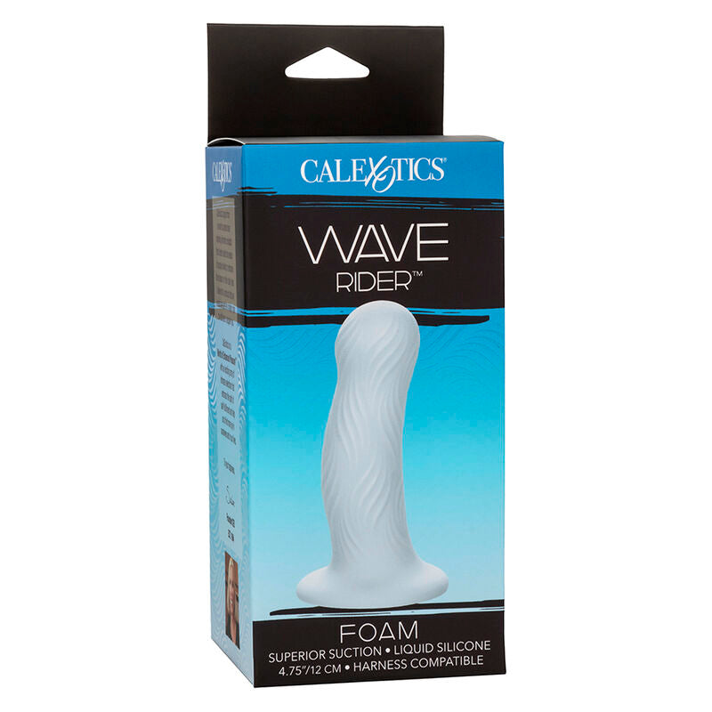 Comprar CALEXOTICS Wave Rider Plug Anal Espuma Azul – Diseño Ergonómico Para Placer Confortable-Noxtic