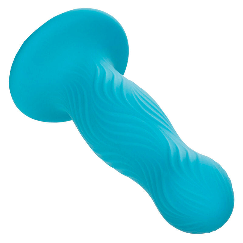 Comprar CALEXOTICS Wave Rider Swell Plug Anal Azul – Diseño Ergonómico Con Textura Ondulada Para Sensaciones Intensas-Noxtic