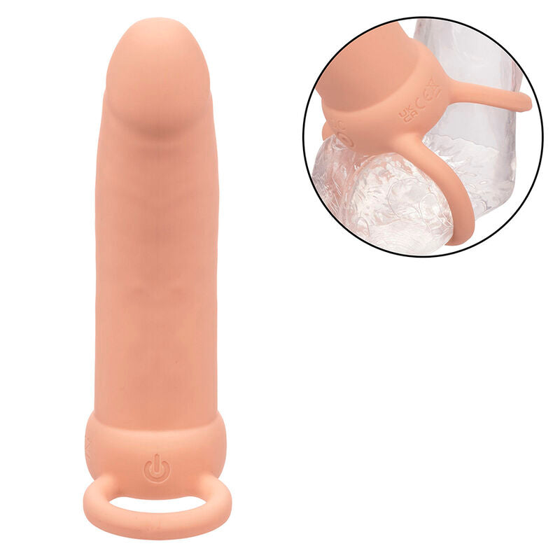 Comprar CALEXOTICS Maxx Doble Penetrador Grueso – Juguete Erótico Con 10 Vibraciones Para Placer Intenso-Noxtic