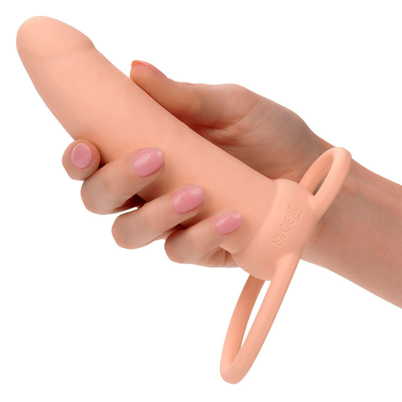 Comprar CALEXOTICS Maxx Doble Penetrador Grueso – Juguete Erótico Con 10 Vibraciones Para Placer Intenso-Noxtic