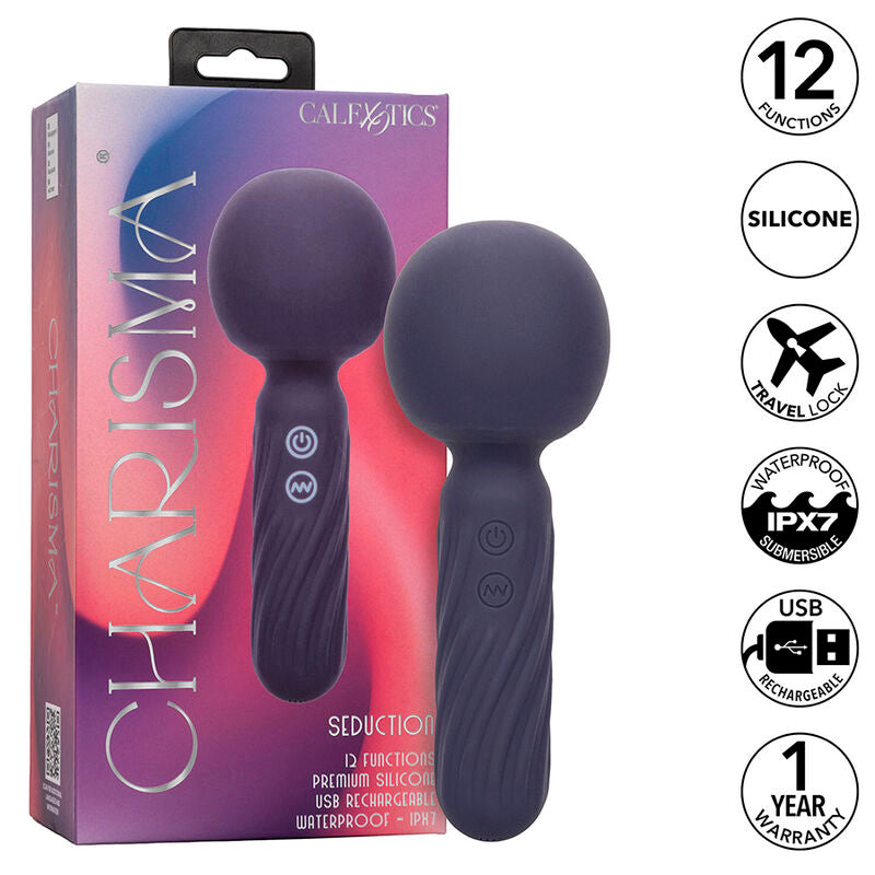 Comprar CALEXOTICS Charisma Seduction – Masajeador Con 12 Funciones Y Diseño Ergonómico-Noxtic