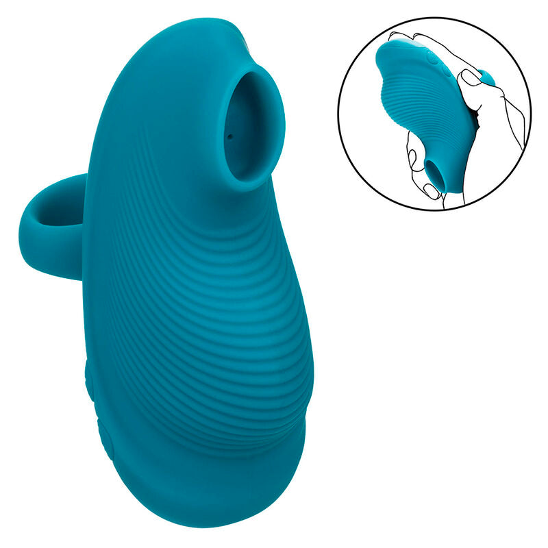Comprar CALEXOTICS Envy Masajeador De Bola Rodante Azul – 7 Vibraciones Para Una Experiencia Sensual Única-Noxtic
