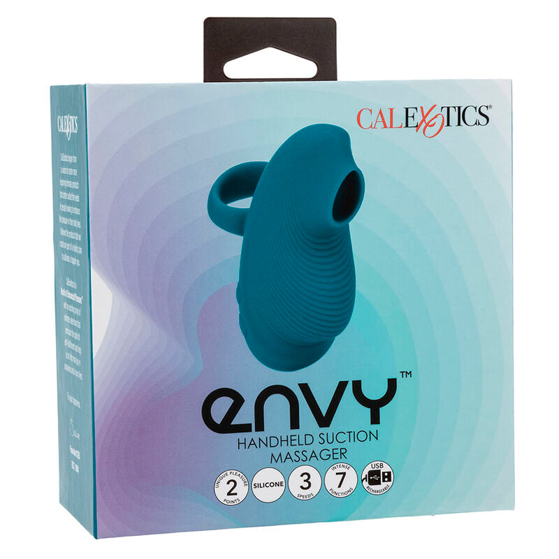Comprar CALEXOTICS Envy Masajeador De Bola Rodante Azul – 7 Vibraciones Para Una Experiencia Sensual Única-Noxtic