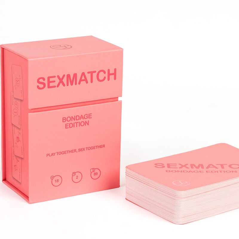 Comprar SECRETPLAY Juego Sexmatch Bondage Edition – Diversión Interactiva Para Explorar Nuevas Experiencias en Pareja-Noxtic