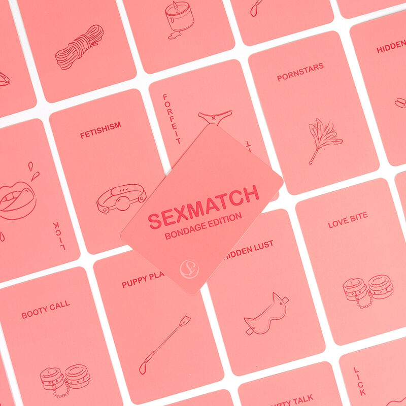 Comprar SECRETPLAY Juego Sexmatch Bondage Edition – Diversión Interactiva Para Explorar Nuevas Experiencias en Pareja-Noxtic