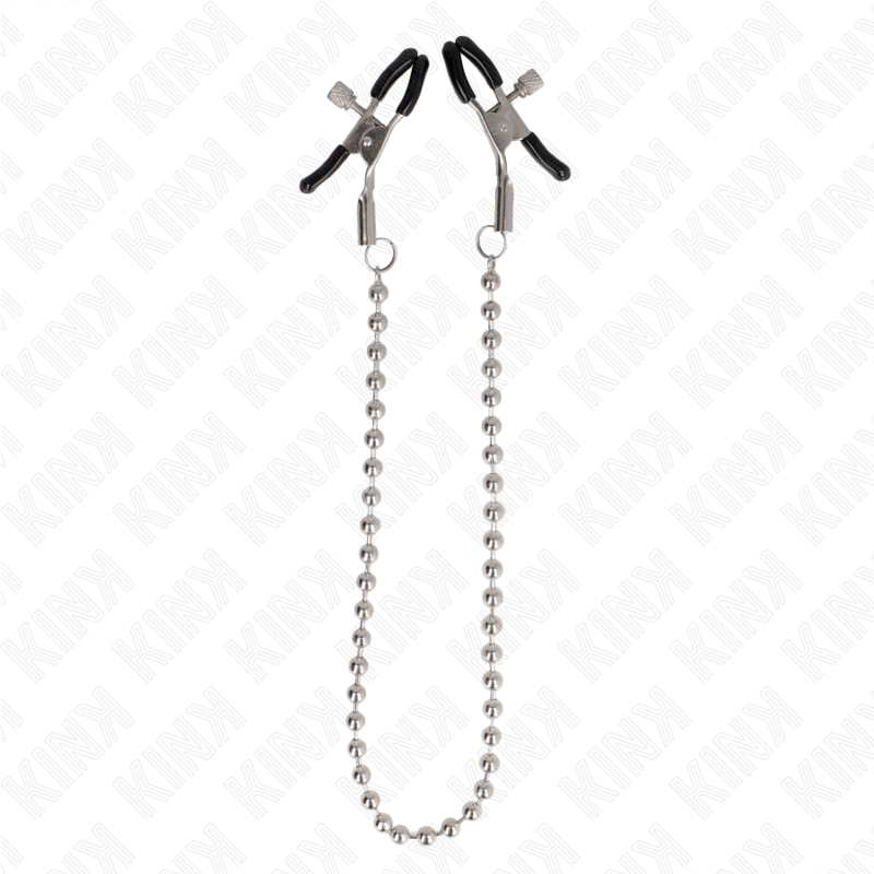 Comprar KINK Pinzas Para Pezones Con Cadena De Bolas 30 Cm – Estimulación Sensorial Con Diseño Elegante-Noxtic