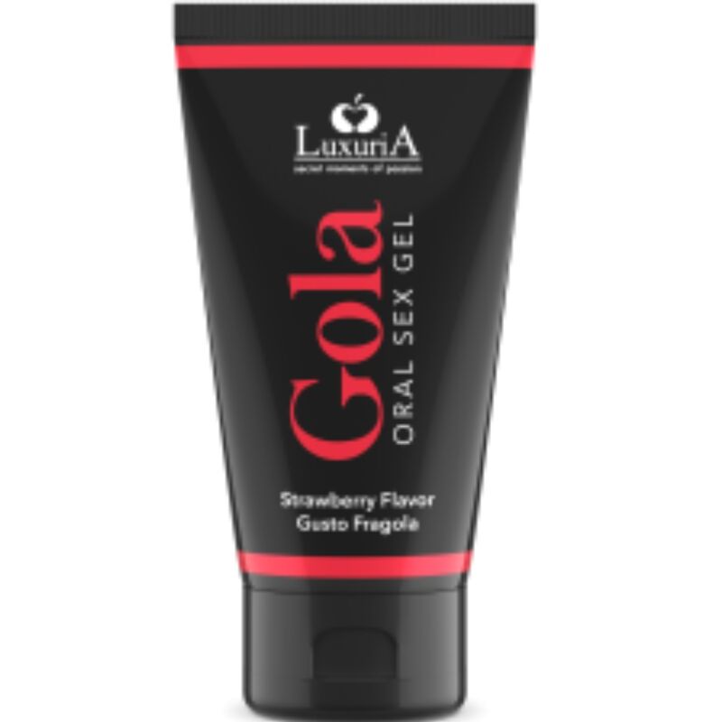Comprar INTIMATELINE LUXURIA Gola Gel Oral Fresa 50 ML – Gel Comestible Con Sabor Atractivo Para Disfrute Sensorial-Noxtic