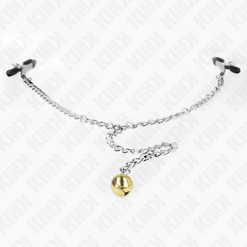 Comprar KINK Pinzas Para Pezones Doradas – Diseño Elegante Con Cadena De 30 Cm-Noxtic