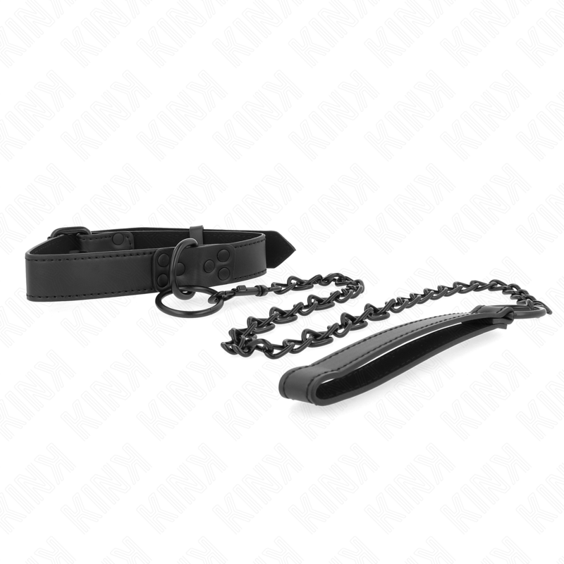 Comprar KINK Collar Con Correa Oscuro – Diseño Ergonómico Ajustable Para Mayor Libertad Sensual-Noxtic