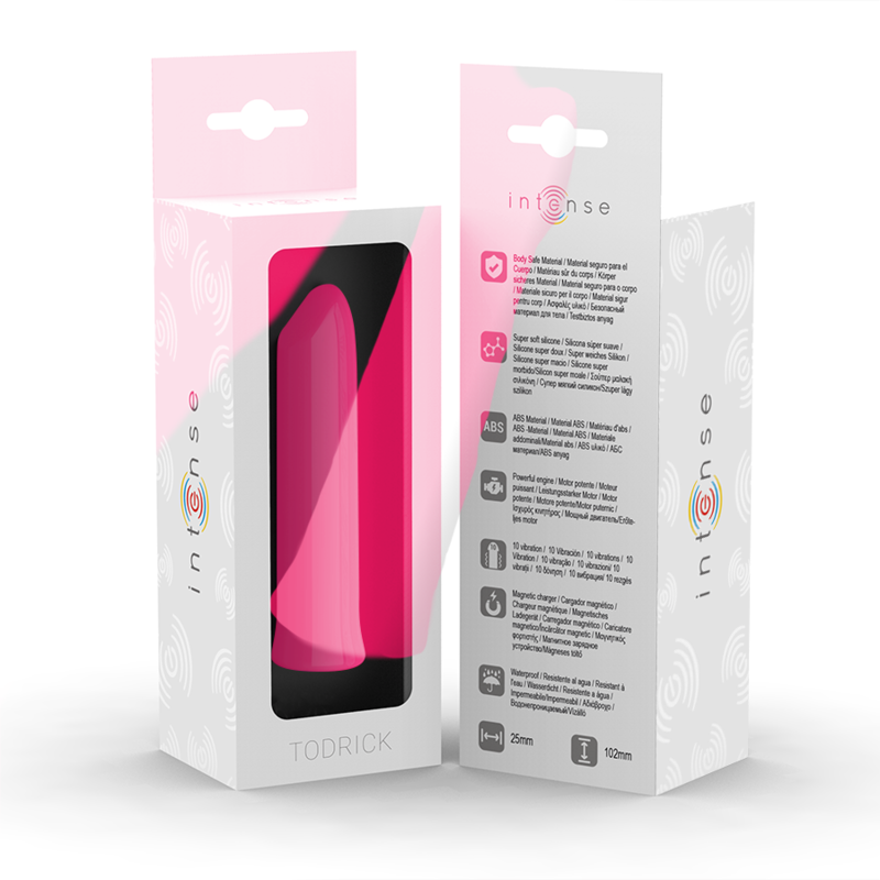Comprar INTENSE Todrick Bala Estimuladora Rosa – Diseño Compacto Con Potente Funcionalidad-Noxtic